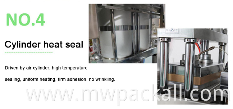 Cup Filling Automatic Ice-cream/water Cup Filling and Sealing Machine Plastic Food Beverage Electric